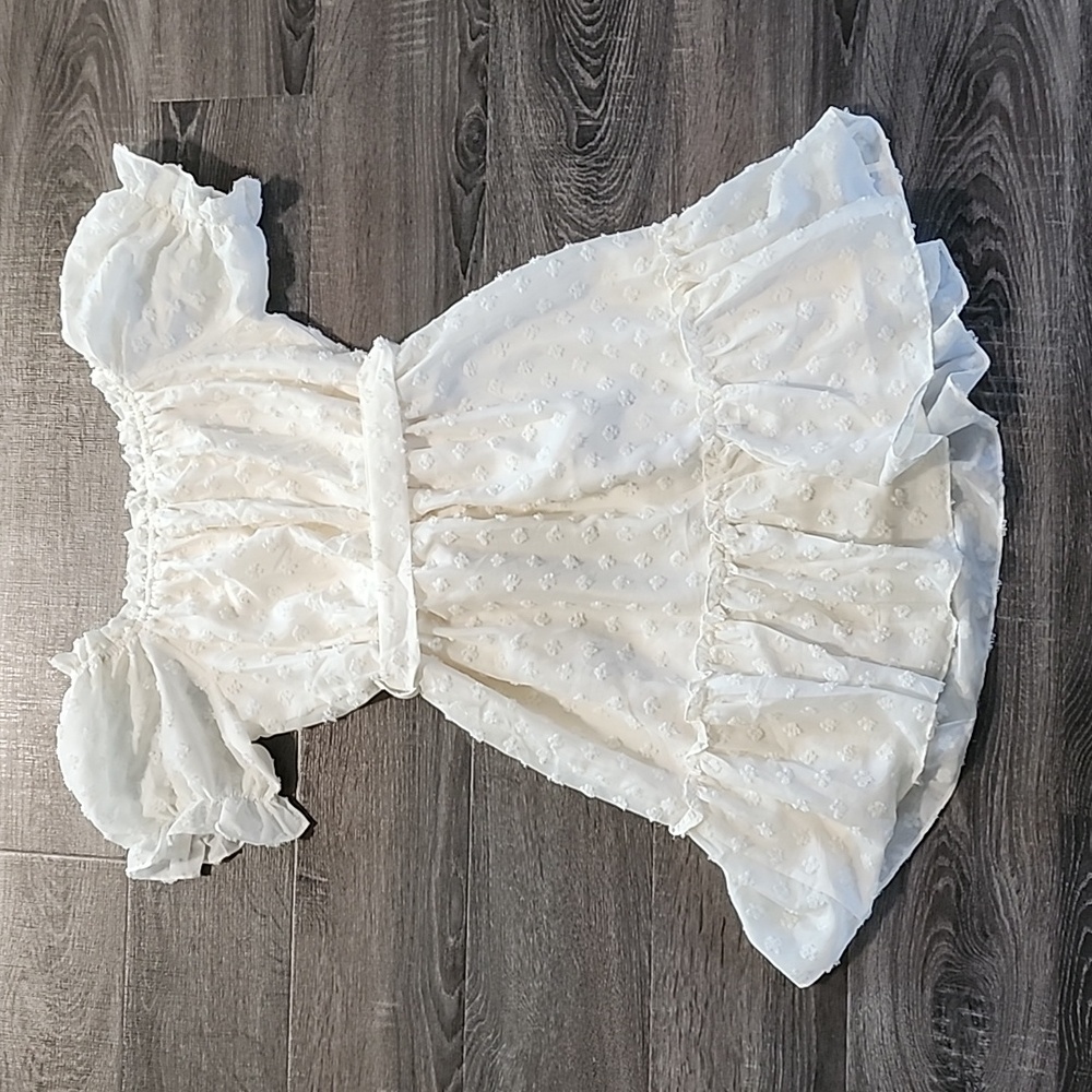 She + Sky Ruffle Mini Dress - Picture 5 of 5